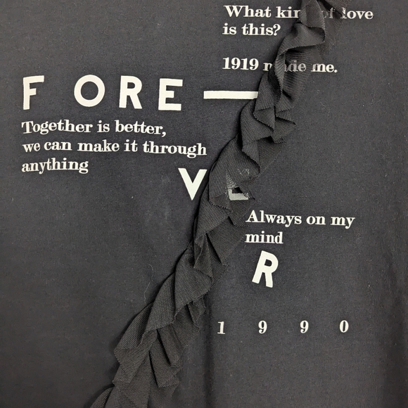 Dex Women's (Size Medium) Black Short Sleeve Tee - Picture 2 of 8